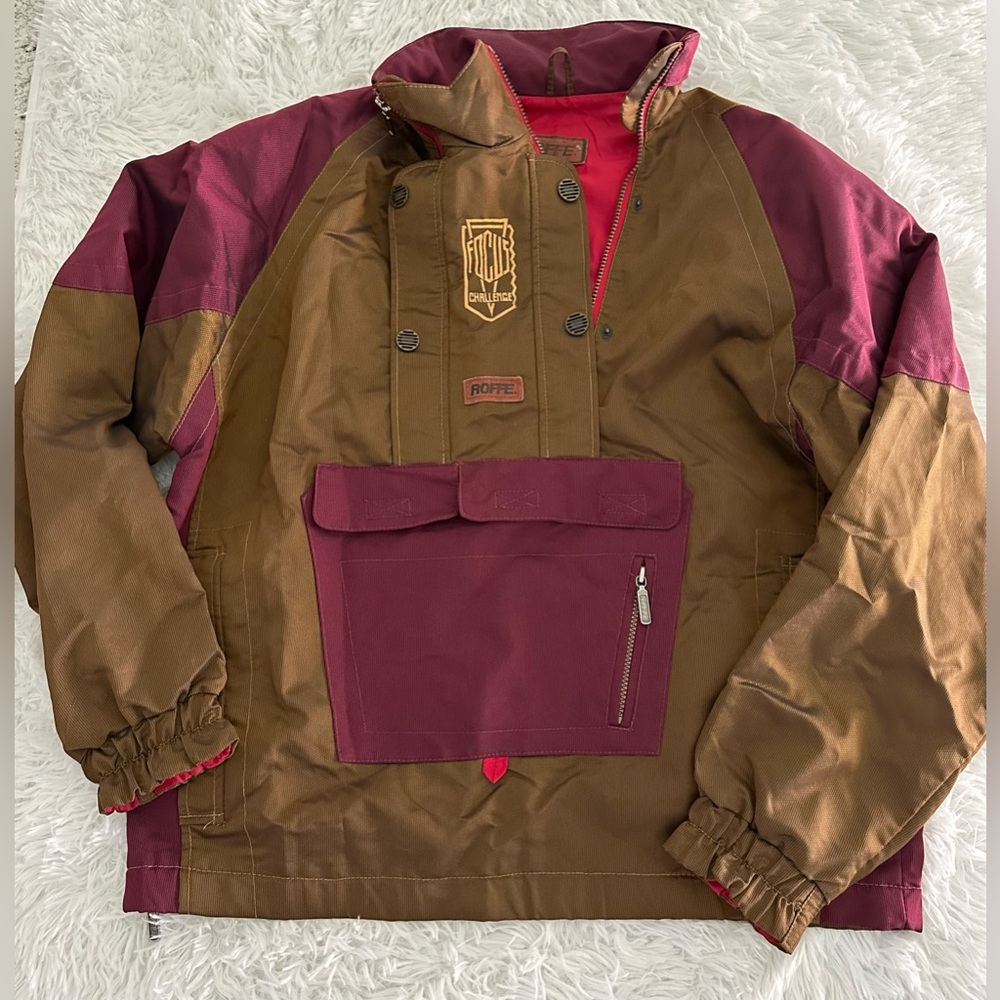 Roffe Vintage‎ Mens Ski Focus Challenge  Jacket Sz L